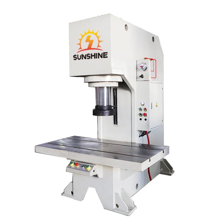 Y41 تک ستون پرس هیدرولیک با PLC