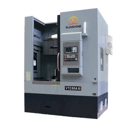تجهیزات ویژه تراش عمودی CNC VTC80A برای پردازش تراش عمودی CNC درام ترمز